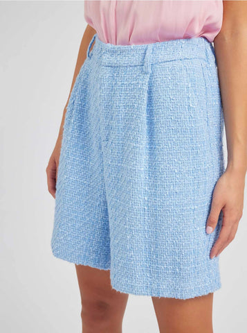 Tailored Tweed Shorts