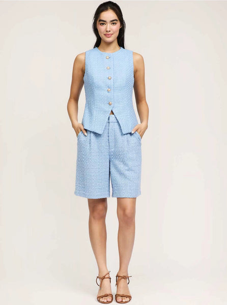 Tailored Tweed Shorts