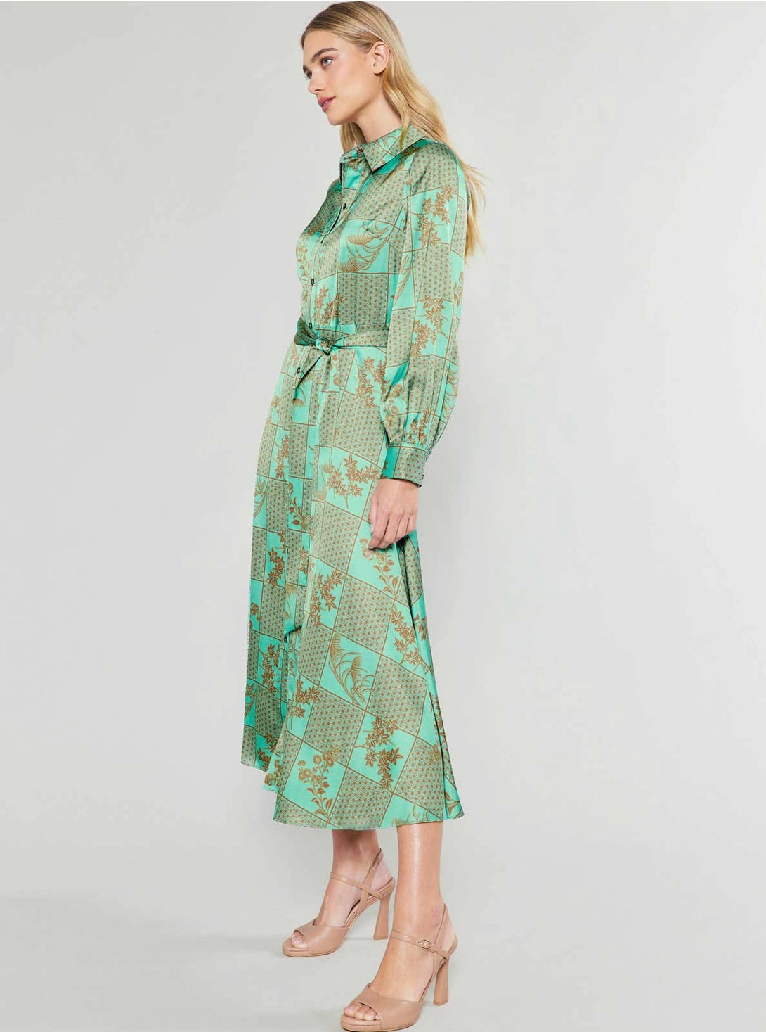 Floral Print Midi Dress