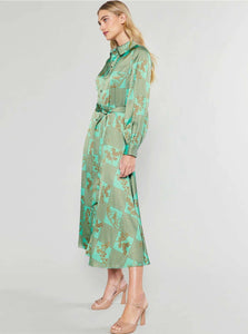 Floral Print Midi Dress