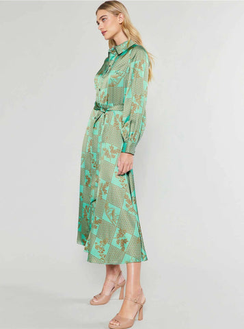 Floral Print Midi Dress