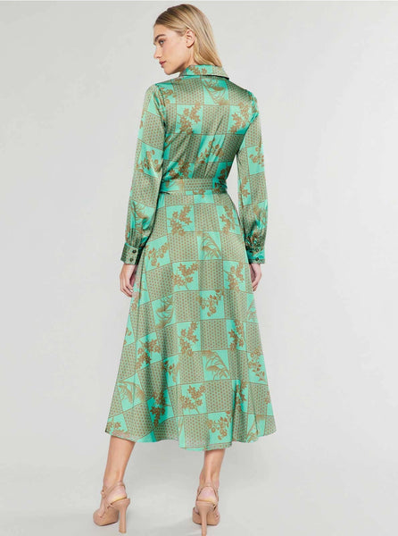 Floral Print Midi Dress