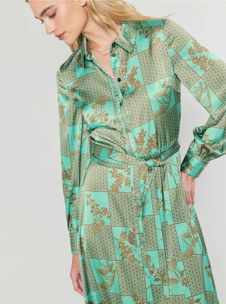 Floral Print Midi Dress