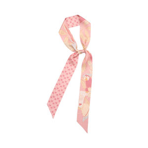 “El Amor” Silk Twilly