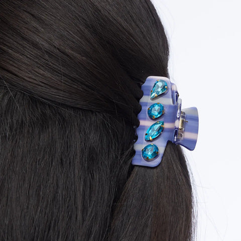 Mini Crystal Claw Clip