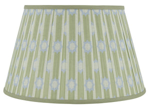 Box Pleat Starburst Pattern Shade