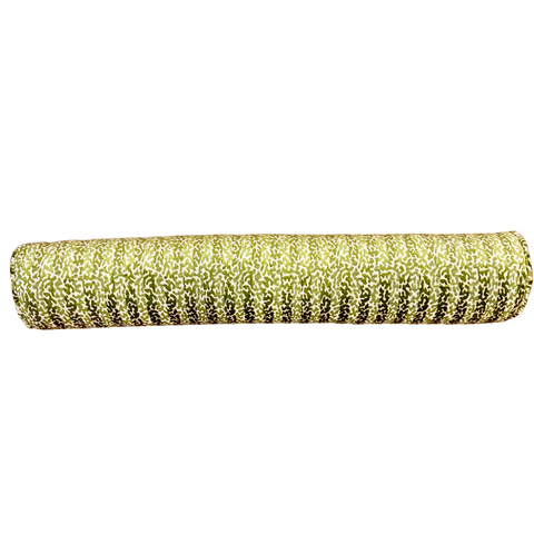 Coral Pattern Bolster in Green