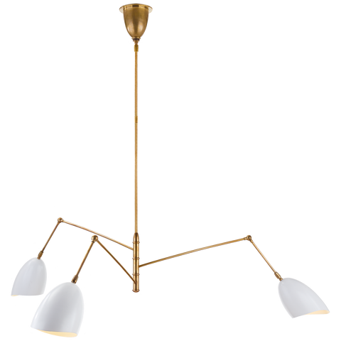 Sommerard Large Triple Arm Chandelier