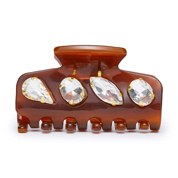 Mini Crystal Claw Clip
