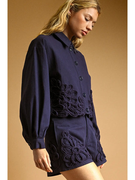 Garden Embellished Top