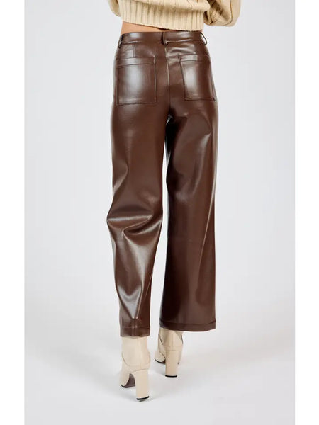 Night Vision Faux Leather Pants