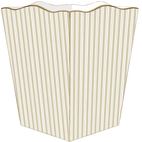 Patterned Wastebasket