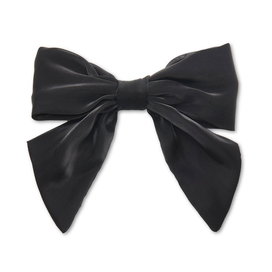 Jet Silk Natalia Bow Barrette