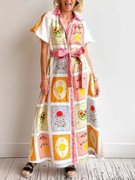 Bohemian Floral Dress