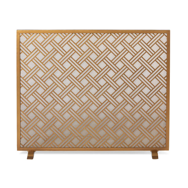 Cross Hatch Fire Screen