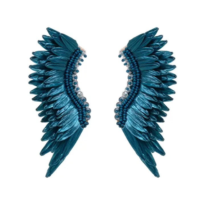 All Raffia Midi Madeline Earrings