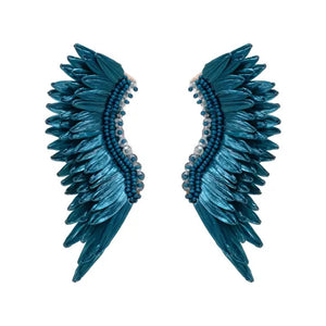 All Raffia Midi Madeline Earrings