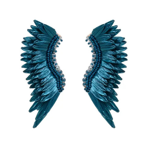 All Raffia Midi Madeline Earrings