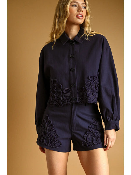 Garden Embellished Top