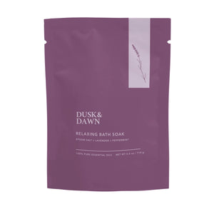 Relaxing Bath Soak - Lavender & Peppermint Epsom Salt Pouch