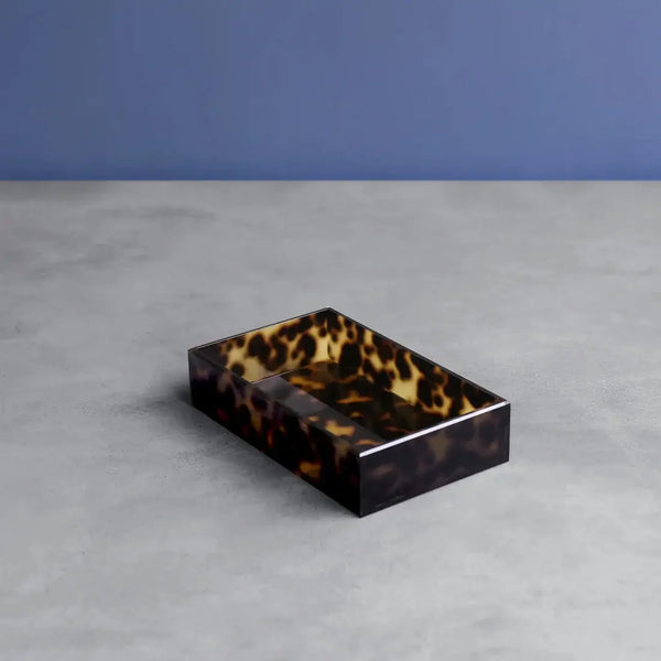 Tortoise Shell Acrylic Napkin Holder