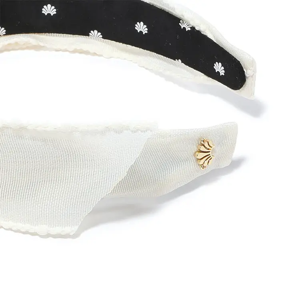 Ivory Sheer Shirley Headband