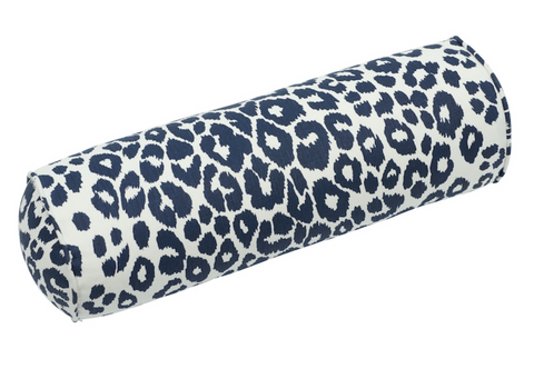 Iconic Leopard Bolster Pillow