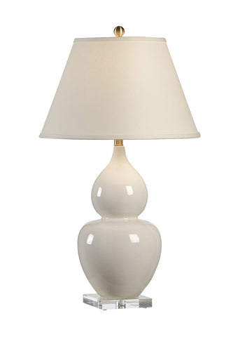 Fulton Vase Lamp - Cream