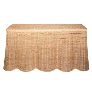 Extra Large Wicker Console