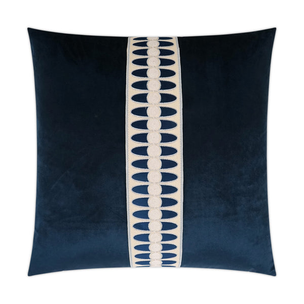 Mati Velvet Pillow With Trim