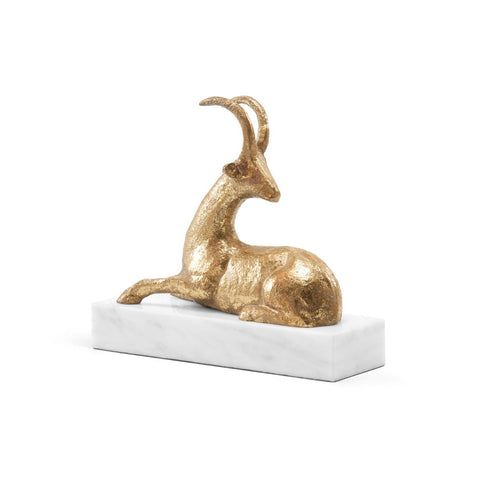 Gold Antelope Statue